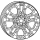 Mopar 4755435AA Wheel, Alloy Mopar 4755435AA Wheel, Alloy