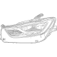 Mopar 68428558AC Headlamp Assembly, Front Passenger Side