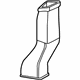 Mopar 68227720AD Upper Duct, Rear