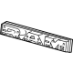 Mopar 68293104AA Nameplate Backing Plate
