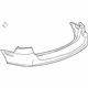 Mopar 5102346AA Bumper Cover, Rear Upper Mopar 5102346AA Bumper Cover, Rear Upper