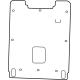 Mopar 68543977AA Seat Back Panel, Rear