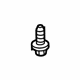 Mopar MS452347 Bumper Cover Screw, Rear