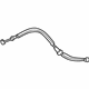 Mopar 68292089AA Lock Cable, Rear