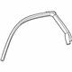Mopar 68096356AD Upper Weatherstrip, Front Passenger Side