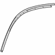 Mopar 68096408AC Upper Weatherstrip Retainer Strip, Front Passenger Side