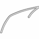 Mopar 4574033AJ Run Weatherstrip, Front Upper Driver Side