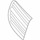 Mopar 4806130AB Grille, Front Passenger Side Mopar 4806130AB Grille, Front Passenger Side