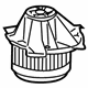 Mopar 5061091AB Blower Motor