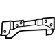 Mopar 68260105AA Chrome Extension Bracket, Passenger Side Mopar 68260105AA Chrome Extension Bracket, Passenger Side