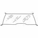 Mopar 5020776AC Lift Gate Glass, Rear