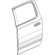 Mopar 68292548AK Door Shell, Rear