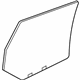 Mopar 55369555AD Door Glass, Rear