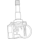 Mopar 68536975AA Tire Pressure Sensor