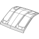 Mopar 68576498AB Panel - Roof