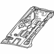 Mopar 68358137AA Floor Pan, Front Passenger Side