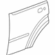 Mopar 55396997AA Outer Panel, Rear Driver Side