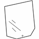 Mopar 68280920AD Door Glass, Rear Mopar 68280920AD Door Glass, Rear