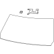 Mopar 68594936AA Windshiel