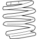 Mopar 68647030AB Spring - Front Coil