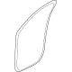 Mopar 68339990AA Surround Weatherstrip, Front Inner