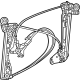 Mopar 68729236AA Regulator - Front Door Window
