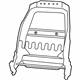 Mopar 68067899AA Seat Back Frame, Front Driver Side