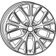 Mopar 6XL95AAAAA Wheel, Alloy