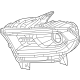 Mopar 68433776AF Headlamp Assembly, Front Passenger Side Mopar 68433776AF Headlamp Assembly, Front Passenger Side