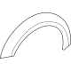 Mopar 6EY83TZZAG Wheel Flare, Front Driver Side Mopar 6EY83TZZAG Wheel Flare, Front Driver Side