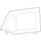 Mopar 6AA23FX9AE Door Glass Mopar 6AA23FX9AE Door Glass