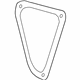 Mopar 5191235AD Quarter Glass, Rear Driver Side