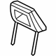 Mopar 1TG00XDVAA Headrest, Front Driver Side