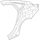 Mopar 68245756AG Quarter Panel, Rear