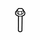 Mopar 68358246AA Center Bracket Screw