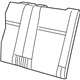 Mopar 1PR391DVAA Seat Back Cover, Rear Driver Side Mopar 1PR391DVAA Seat Back Cover, Rear Driver Side