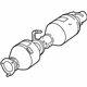 Mopar 52122196AD Catalytic Converter, Center