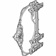 Mopar 68227458AB Window Regulator, Rear Passenger Side