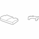 Mopar 68100253AA Seat Cushion Pad, Center Driver Side