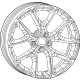 Mopar 68655624AA Wheel - Aluminum