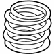 Mopar 5006706AA Coil Spring, Front Mopar 5006706AA Coil Spring, Front
