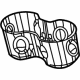 Mopar 68541929AA Cup Holder Mat, Front