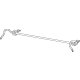 Mopar 68431826AC Stabilizer Bar, Rear