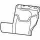 Mopar 68290197AA Seat Back Pad, Rear Center