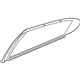 Mopar 4780124AM Window Molding, Rear