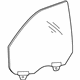 Mopar 68104918AA Door Glass, Front Passenger Side