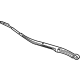 Mopar 68505530AA Wiper Arm, Front Passenger Side