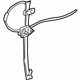 Mopar 4589267AD Window Regulator, Rear Driver Side