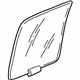 Mopar 55360379AG Moveable Glass, Rear Driver Side