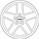 Mopar 1CT67PAKAB Wheel, Alloy